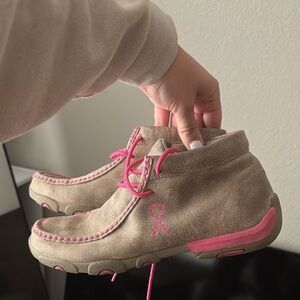 Twisted X Beige and Pink Casual Shoes
